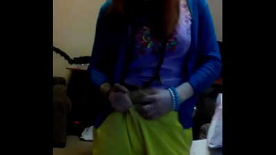 د مشت زنی ویډیو بند کړئ د ریډ سر شوي رڼا پری لخوا